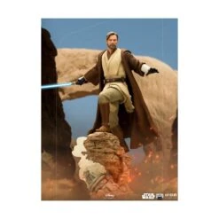 Iron Studio BDS Art Scale 1/10 Star Wars Obi-Wan Kenobi -Negozio Funko iron studio bds art scale 110 star wars obi wan kenobi 9