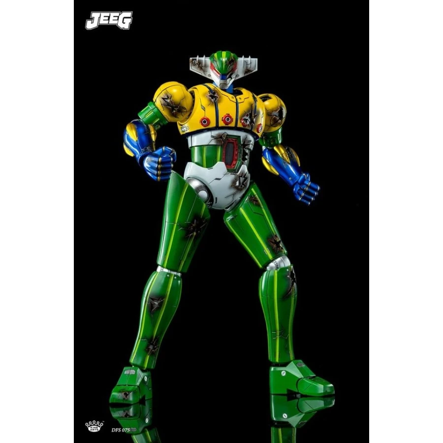 King Arts Diecast Figure Series Kotetsu Jeeg Battle Damaged DFS075 2 King Arts Diecast Figure Series Kotetsu Jeeg Battle Damaged DFS075 - Image 2