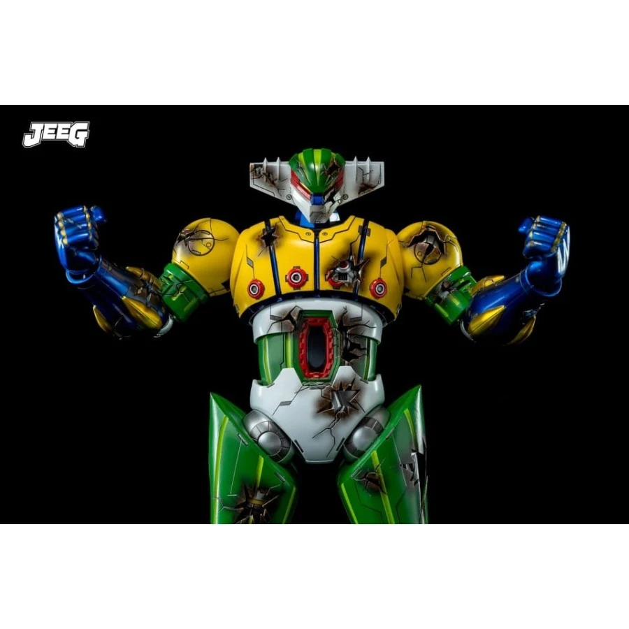 King Arts Diecast Figure Series Kotetsu Jeeg Battle Damaged DFS075 4 King Arts Diecast Figure Series Kotetsu Jeeg Battle Damaged DFS075 - Image 4