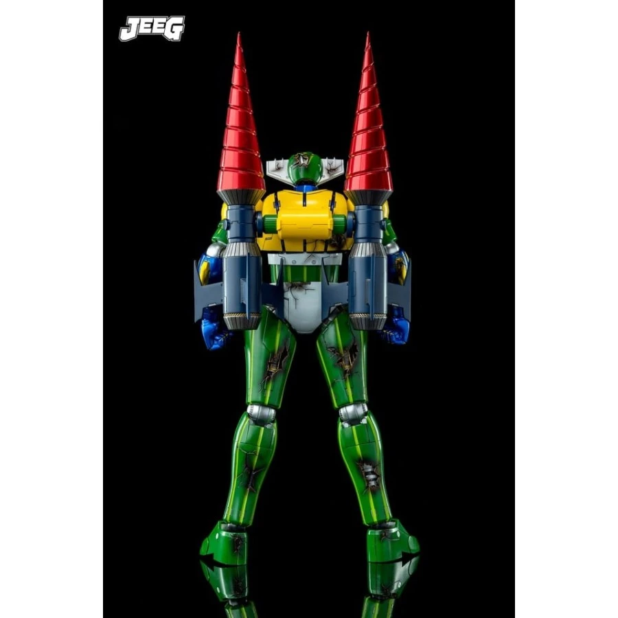 King Arts Diecast Figure Series Kotetsu Jeeg Battle Damaged DFS075 6 King Arts Diecast Figure Series Kotetsu Jeeg Battle Damaged DFS075 - Image 6