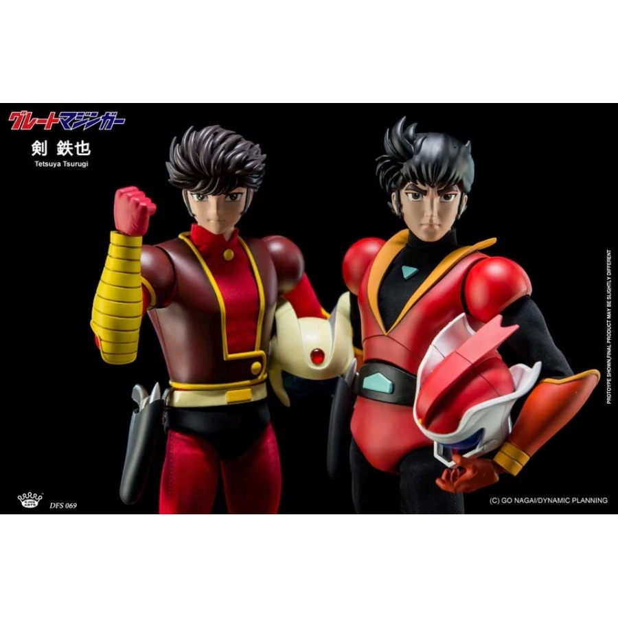 King Arts Diecast Figure Series Tetsuya Tsurugi From Great Mazinger DFS069 5 King Arts Diecast Figure Series Tetsuya Tsurugi From Great Mazinger DFS069 - Image 5