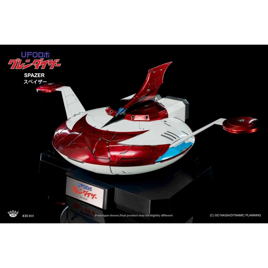 King Arts Diecast Scene Series Spazer For Ufo Robot Grendizer KSS015 2 King Arts Diecast Scene Series Spazer For Ufo Robot Grendizer KSS015 - Image 2