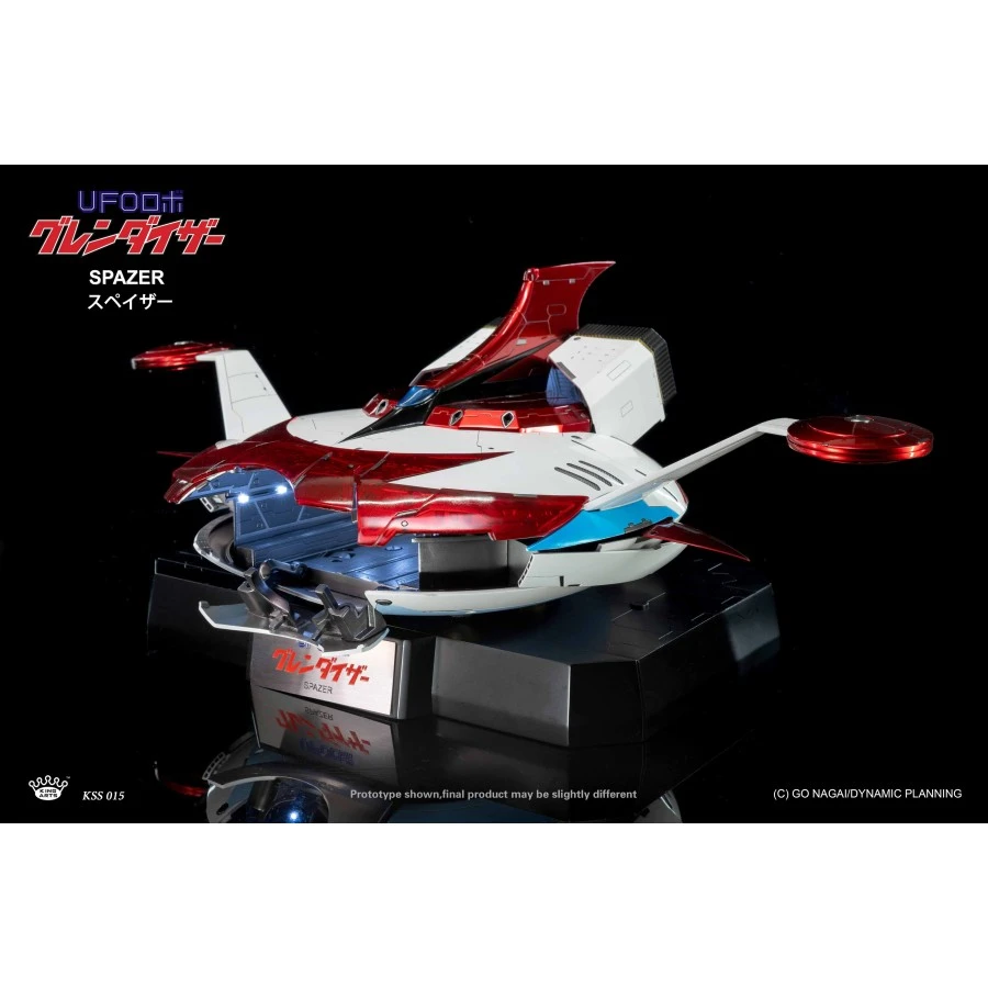 King Arts Diecast Scene Series Spazer For Ufo Robot Grendizer KSS015 5 King Arts Diecast Scene Series Spazer For Ufo Robot Grendizer KSS015 - Image 5