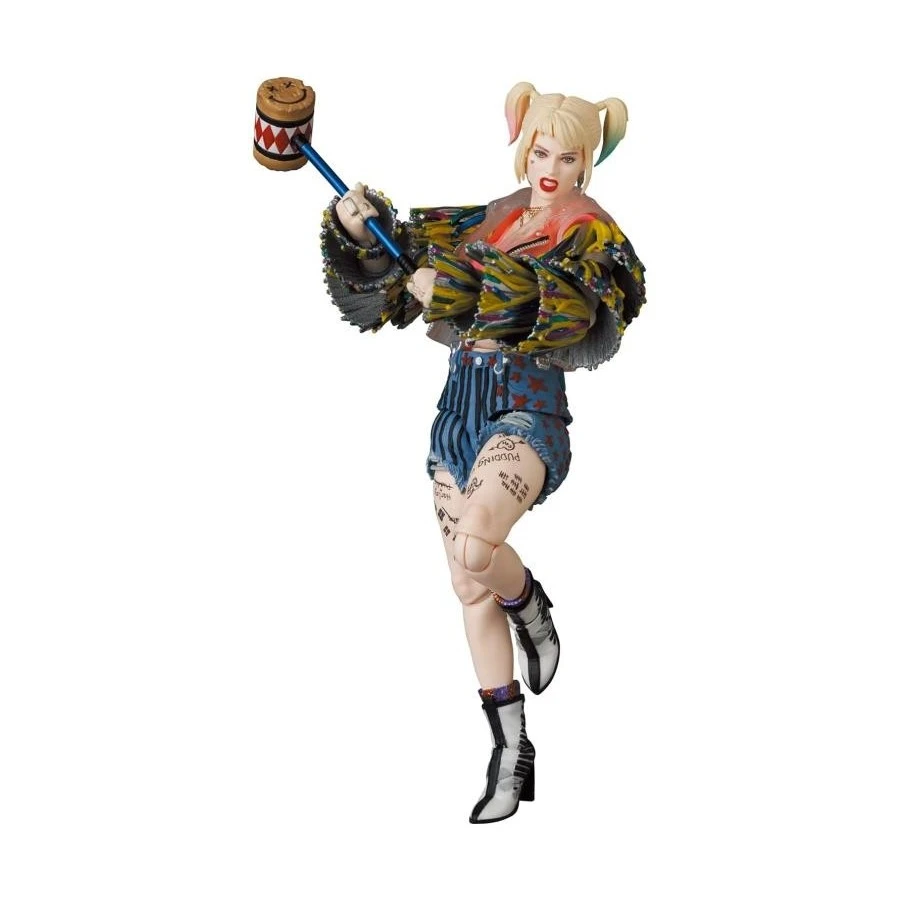 Medicom Toy MAFEX Birds Of Prey Harley Quinn Caution Tape Jacket Ver. 2 Medicom Toy MAFEX Birds Of Prey Harley Quinn Caution Tape Jacket Ver. - Image 2
