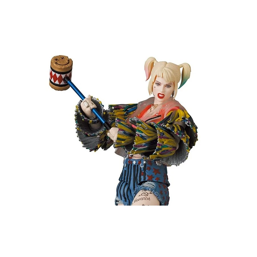 Medicom Toy MAFEX Birds Of Prey Harley Quinn Caution Tape Jacket Ver. 3 Medicom Toy MAFEX Birds Of Prey Harley Quinn Caution Tape Jacket Ver. - Image 3