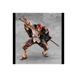 Megahouse P.O.P. Portrait Of Pirates One Piece Playback Memories Red-Haired Shanks MegaTrea Exclusive
