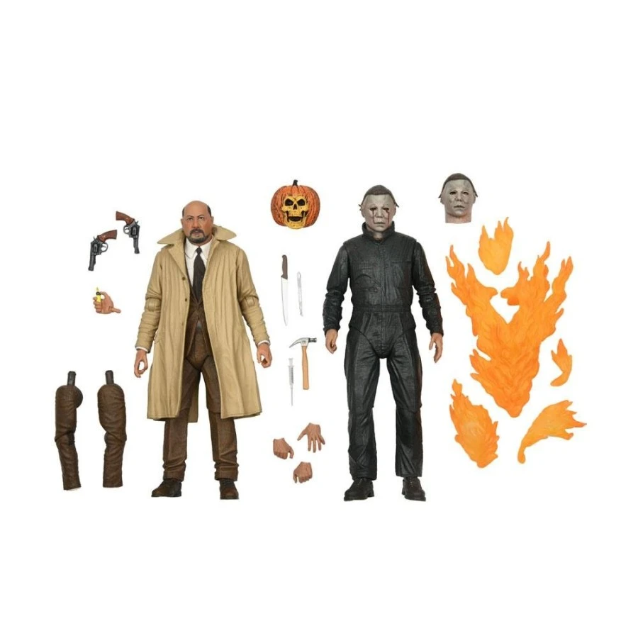 Neca Halloween II Michael Myers & Dr Loomis 1 Neca Halloween II Michael Myers & Dr Loomis