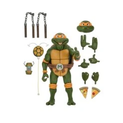 Neca Teenage Mutant Ninja Turtles Michelangelo 1/4 Scale 23 Neca Teenage Mutant Ninja Turtles Michelangelo 1/4 Scale -Negozio Funko neca teenage mutant ninja turtles michelangelo 14 scale 11