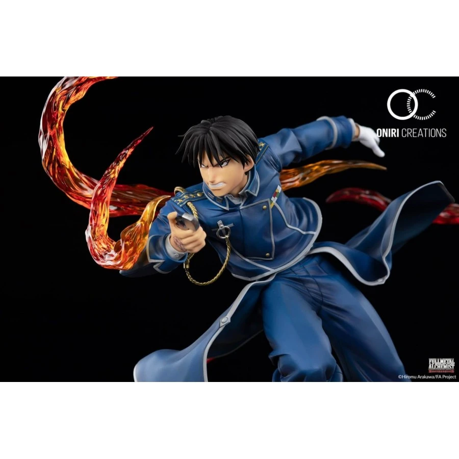 Oniri Creations Full Metal Alchemist Brotherood Roy Mustang "The Fire Alchemist" 1/6 Statue Figure 750pcs Worldwide 13 Oniri Creations Full Metal Alchemist Brotherood Roy Mustang "The Fire Alchemist" 1/6 Statue Figure 750pcs Worldwide - Image 13