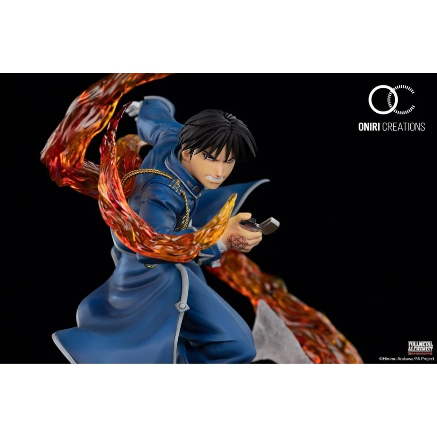 Oniri Creations Full Metal Alchemist Brotherood Roy Mustang "The Fire Alchemist" 1/6 Statue Figure 750pcs Worldwide 14 Oniri Creations Full Metal Alchemist Brotherood Roy Mustang "The Fire Alchemist" 1/6 Statue Figure 750pcs Worldwide - Image 14