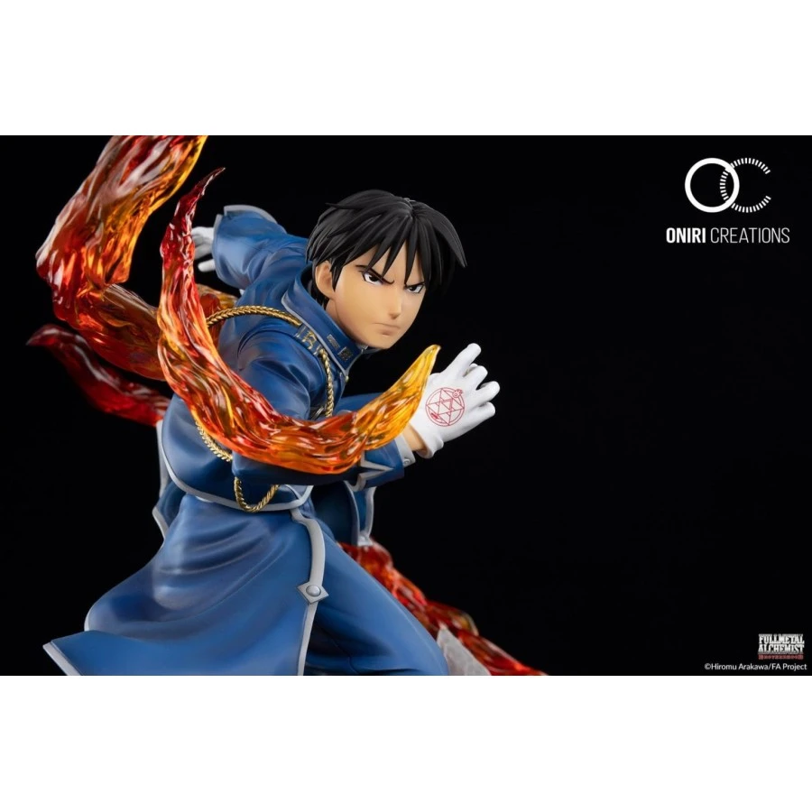 Oniri Creations Full Metal Alchemist Brotherood Roy Mustang "The Fire Alchemist" 1/6 Statue Figure 750pcs Worldwide 10 Oniri Creations Full Metal Alchemist Brotherood Roy Mustang "The Fire Alchemist" 1/6 Statue Figure 750pcs Worldwide - Image 10