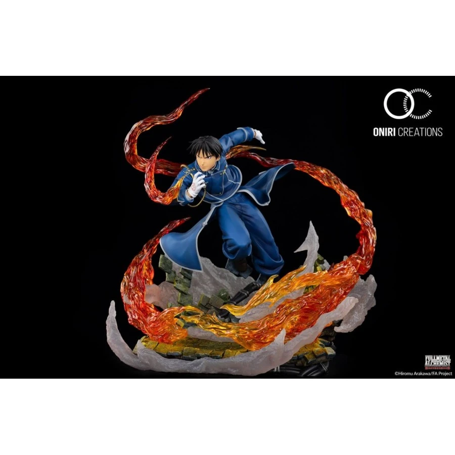 Oniri Creations Full Metal Alchemist Brotherood Roy Mustang "The Fire Alchemist" 1/6 Statue Figure 750pcs Worldwide 1 Oniri Creations Full Metal Alchemist Brotherood Roy Mustang "The Fire Alchemist" 1/6 Statue Figure 750pcs Worldwide