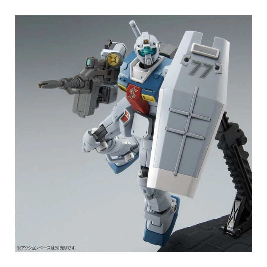 P-Bandai High Grade HG 1/144 Mobile Suit Gundam RGM-79 GM Sleggar Platoon 4 P-Bandai High Grade HG 1/144 Mobile Suit Gundam RGM-79 GM Sleggar Platoon - Image 4