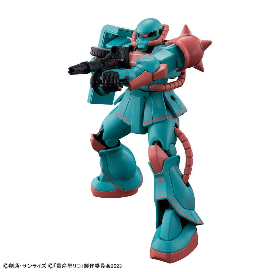 P-Bandai High Grade HG 1/144 Mobile Suit Gundam Riko's Zaku 4 P-Bandai High Grade HG 1/144 Mobile Suit Gundam Riko's Zaku - Image 4