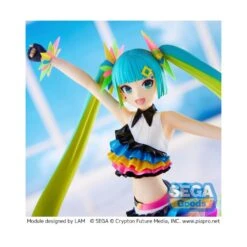 Sega FiGURiZM Vocaloid Hatsune Miku Project DIVA MEGA39's Catch The Wave -Negozio Funko sega figurizm vocaloid hatsune miku project diva mega39 s catch the wave 7