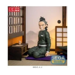 Sega Premium Perching Figure Demon Slayer Kimetsu No Yaiba Genya Shinazugawa Swordsmith Village Arc