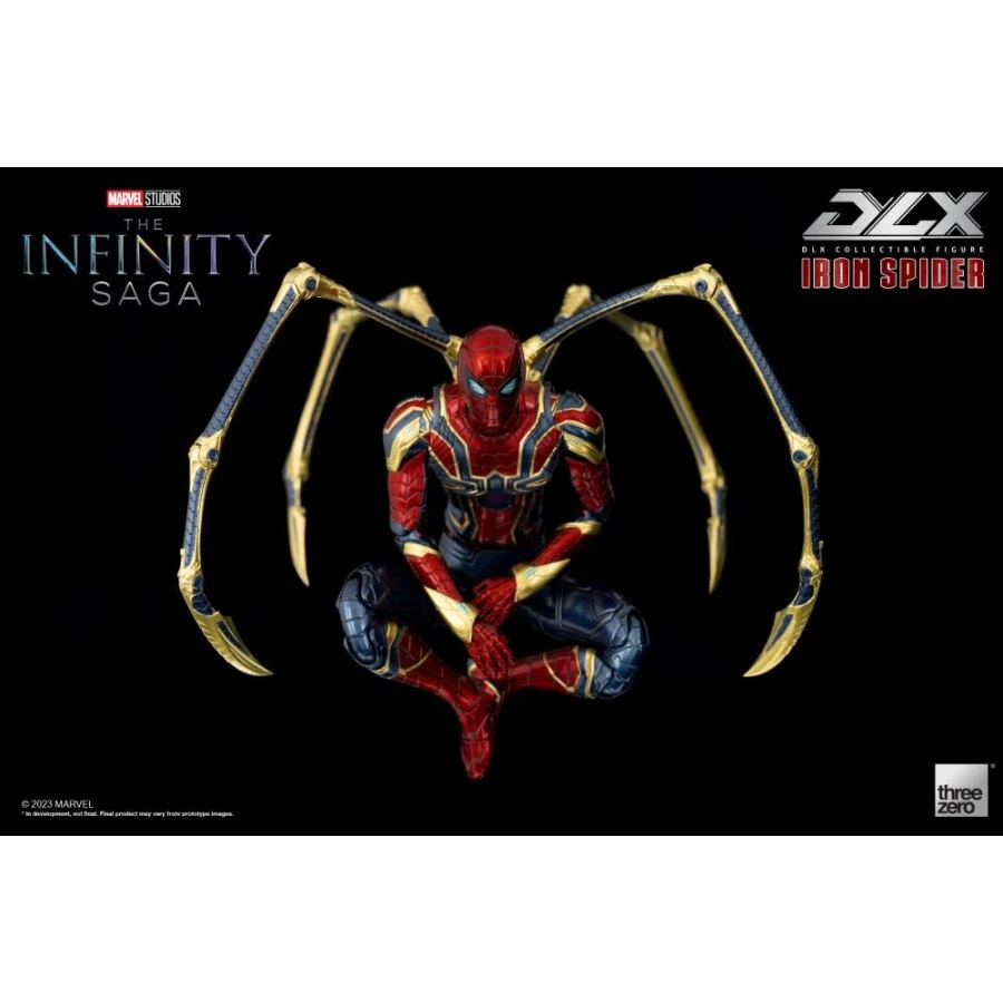 Threezero Avengers Infinity Saga DLX Iron Spider 1/12 Scale 2 Threezero Avengers Infinity Saga DLX Iron Spider 1/12 Scale - Image 2