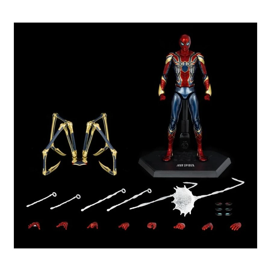 Threezero Avengers Infinity Saga DLX Iron Spider 1/12 Scale 17 Threezero Avengers Infinity Saga DLX Iron Spider 1/12 Scale - Image 17