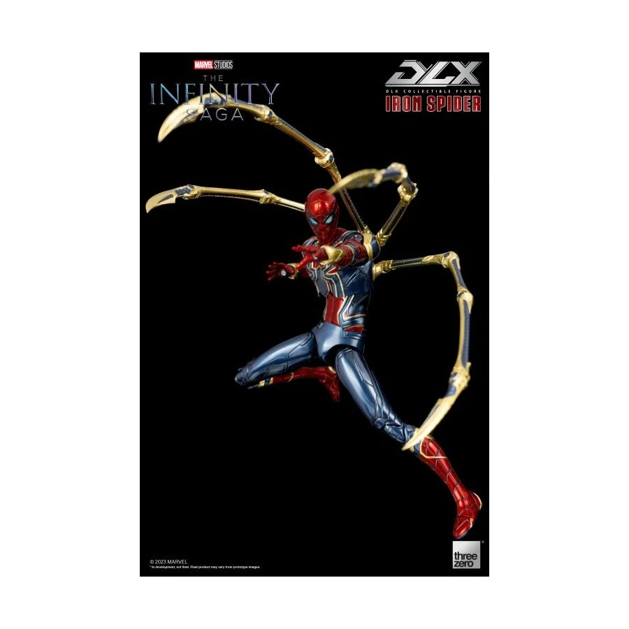 Threezero Avengers Infinity Saga DLX Iron Spider 1/12 Scale 3 Threezero Avengers Infinity Saga DLX Iron Spider 1/12 Scale - Image 3