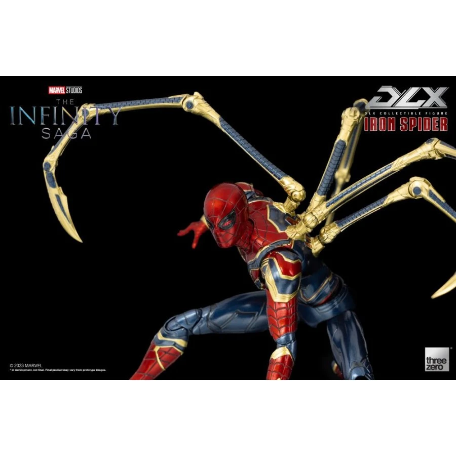 Threezero Avengers Infinity Saga DLX Iron Spider 1/12 Scale 8 Threezero Avengers Infinity Saga DLX Iron Spider 1/12 Scale - Image 8