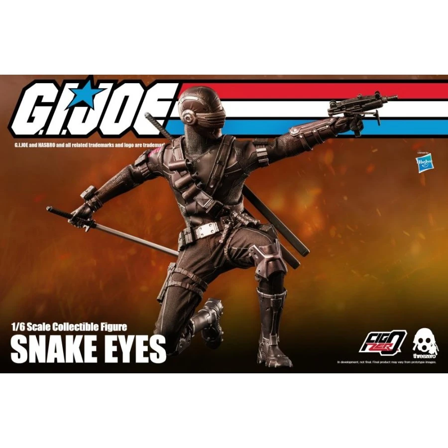 Threezero FigZero G.I. Joe Snake Eyes 9 Threezero FigZero G.I. Joe Snake Eyes - Image 9