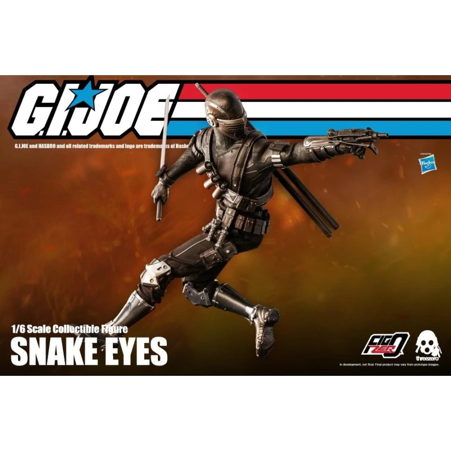 Threezero FigZero G.I. Joe Snake Eyes 10 Threezero FigZero G.I. Joe Snake Eyes - Image 10