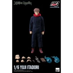 Threezero FigZero JuJutsu Kaisen Yugi Itadori 37 Threezero FigZero JuJutsu Kaisen Yugi Itadori -Negozio Funko threezero figzero jujutsu kaisen yugi itadori 18