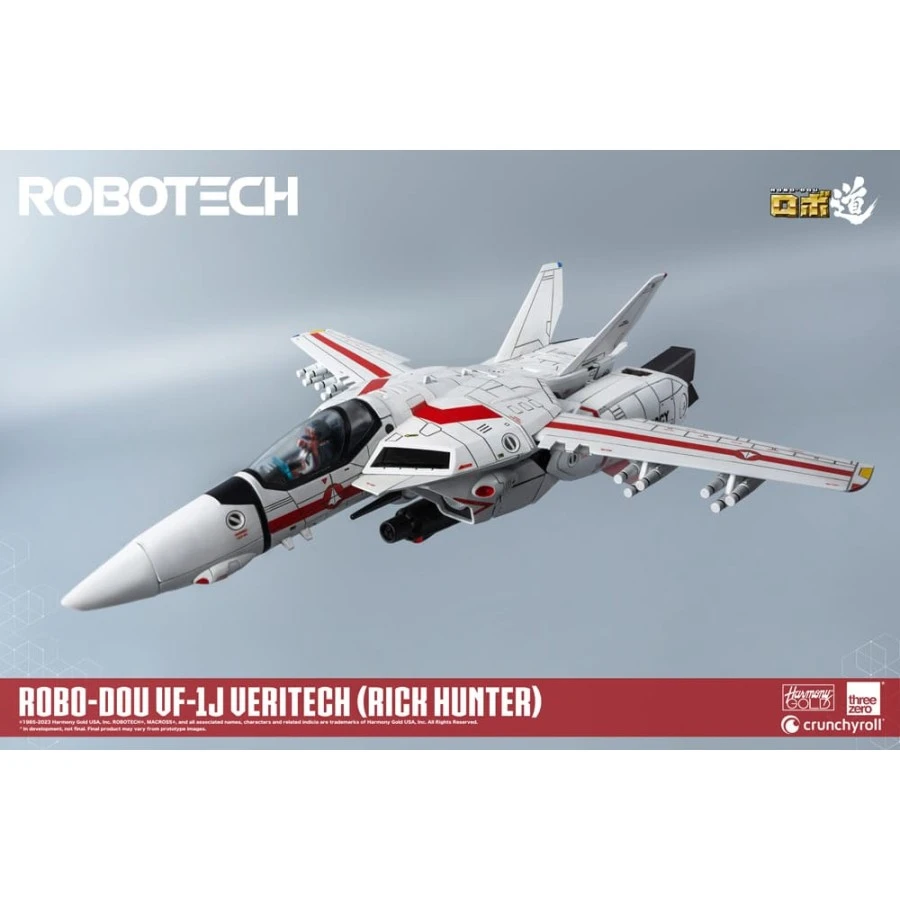 Threezero ROBO-DOU Robotech VF-1J Veritech Rick Hunter Use 14 Threezero ROBO-DOU Robotech VF-1J Veritech Rick Hunter Use - Image 14