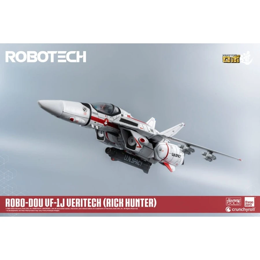 Threezero ROBO-DOU Robotech VF-1J Veritech Rick Hunter Use 15 Threezero ROBO-DOU Robotech VF-1J Veritech Rick Hunter Use - Image 15
