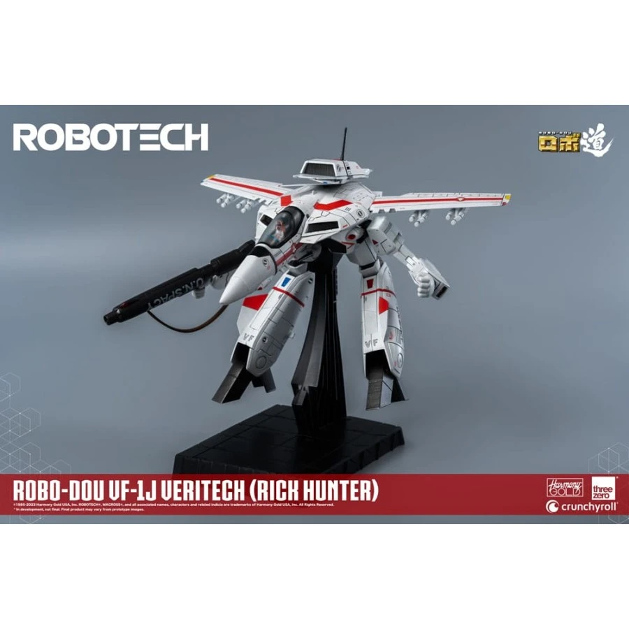 Threezero ROBO-DOU Robotech VF-1J Veritech Rick Hunter Use 18 Threezero ROBO-DOU Robotech VF-1J Veritech Rick Hunter Use - Image 18