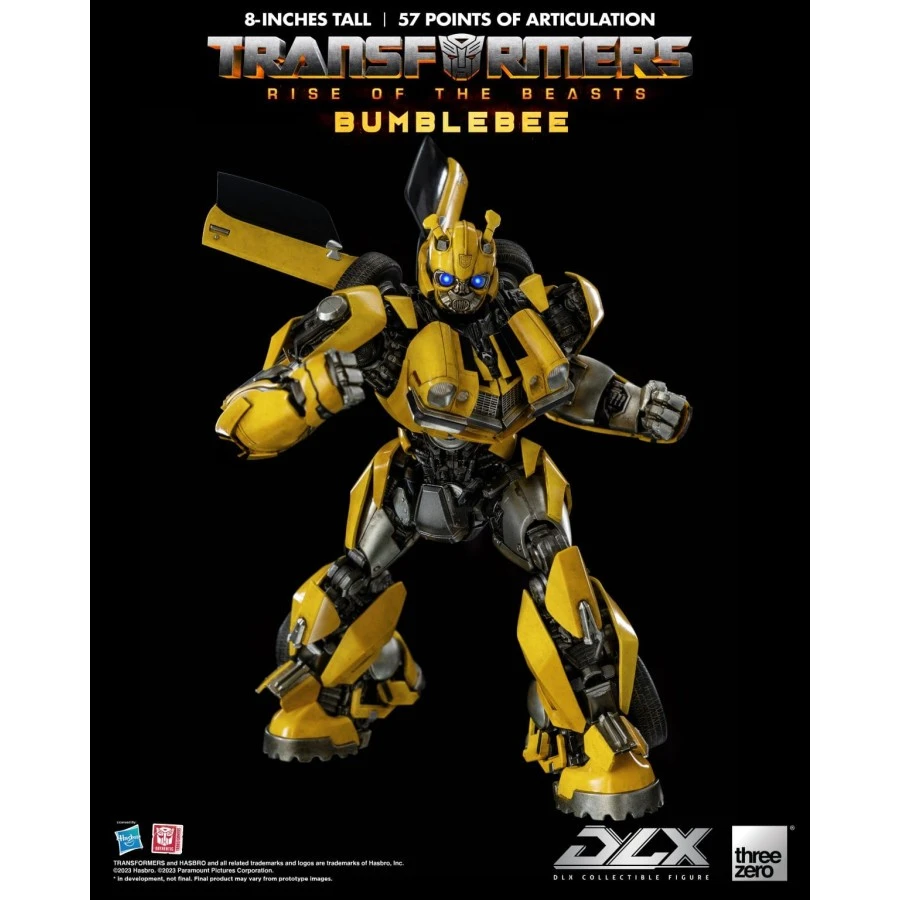 Threezero Transformers Rise Of The Beasts DLX Scale Collectible Figure Series Bumblebee 8 Threezero Transformers Rise Of The Beasts DLX Scale Collectible Figure Series Bumblebee - Image 8