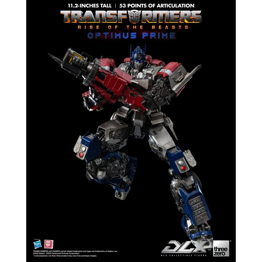 Threezero Transformers Rise Of The Beasts DLX Scale Collectible Figure Series Optimus Prime 11 Threezero Transformers Rise Of The Beasts DLX Scale Collectible Figure Series Optimus Prime - Image 11