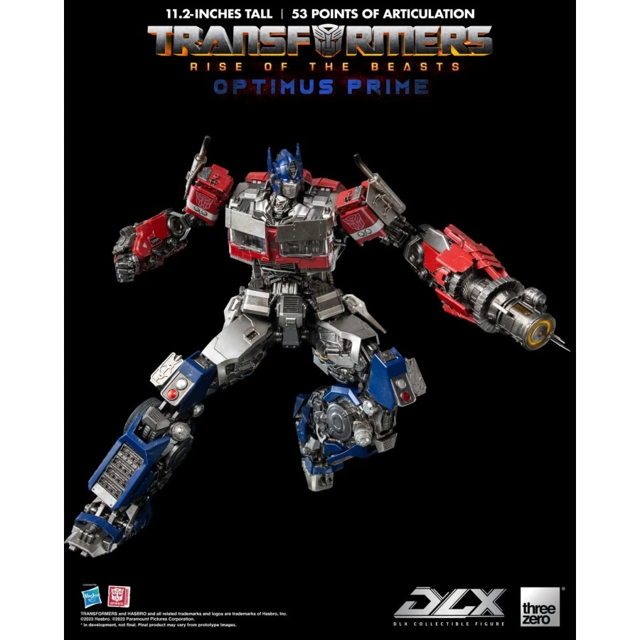 Threezero Transformers Rise Of The Beasts DLX Scale Collectible Figure Series Optimus Prime 13 Threezero Transformers Rise Of The Beasts DLX Scale Collectible Figure Series Optimus Prime - Image 13