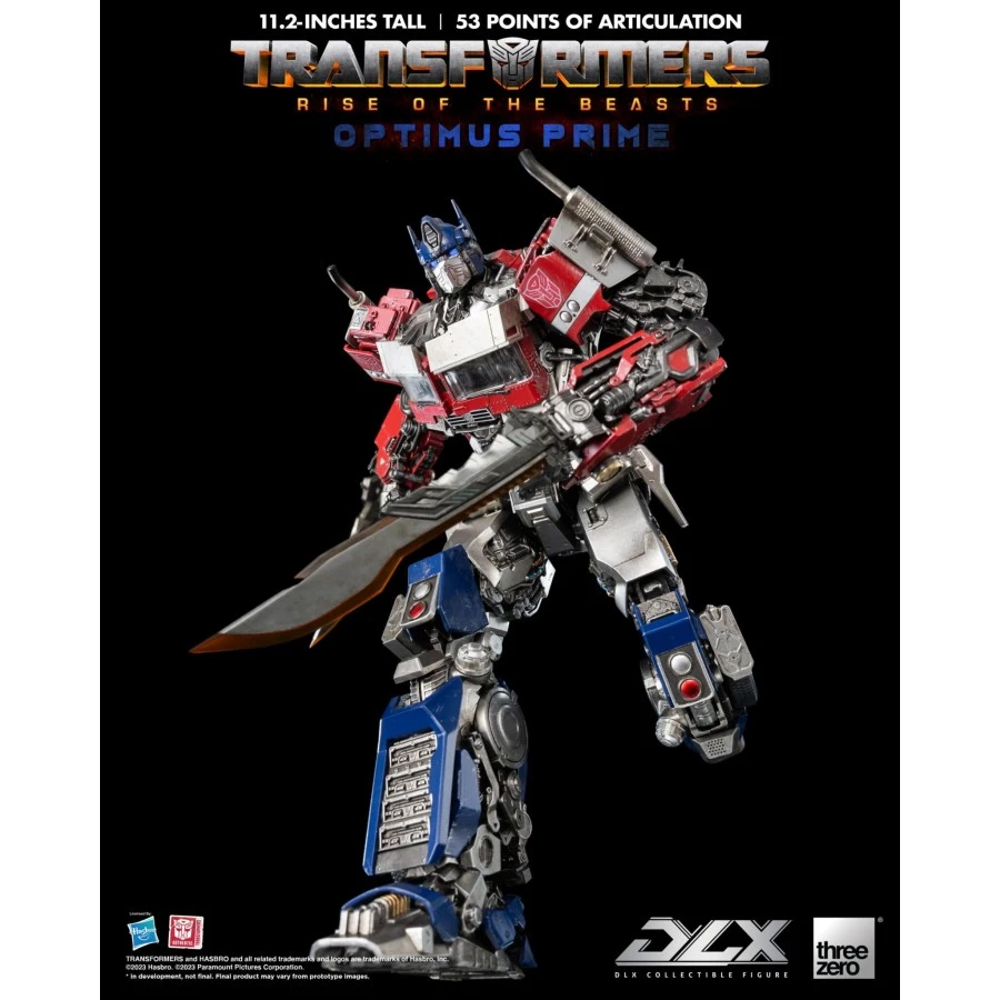 Threezero Transformers Rise Of The Beasts DLX Scale Collectible Figure Series Optimus Prime 20 Threezero Transformers Rise Of The Beasts DLX Scale Collectible Figure Series Optimus Prime - Image 20
