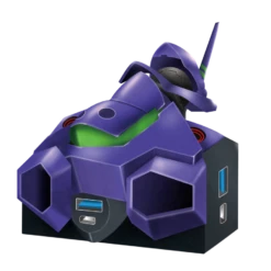 Union Creative Electroys Neon Genesis Evangelion Unit 01 USB HUB -Negozio Funko union creative electroys neon genesis evangelion unit 01 usb hub 2